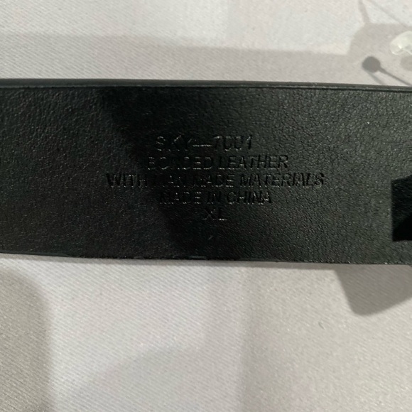 Bonded Leather Men’s belt Smokey mountain - Picture 3 of 11